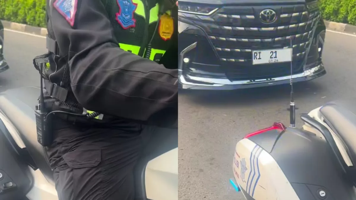 Viral seorang perempuan layangkan protes pada petugas Patwal karena dianggap menyerobot jalanan (Instagram/larasatizilly)