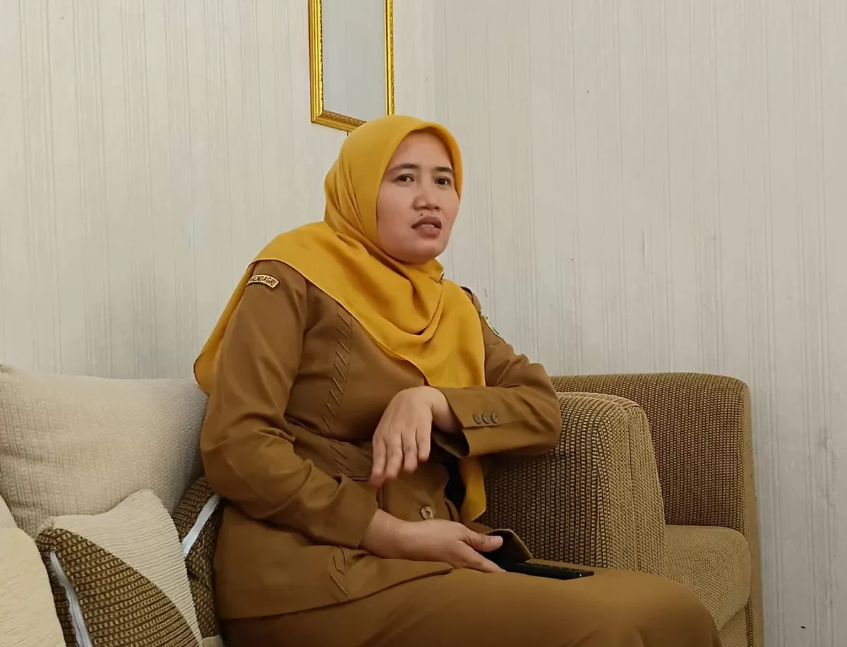 Plt. Kepala Bidang Pembangunan Ketahanan Keluarga DP2KBP3A Kabupaten Subang, Ida Farida, saat memberikan keterangan terkait upaya penurunan stunting di Kabupaten Subang