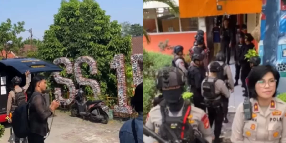 Menyoroti viralnya kasus dugaan teror bom di kawasan SDN Srengseng Sawah, Jagakarsa, Jakarta Selatan, pada Senin, 13 Juli 2026 (Instagram.com/@jakarta.terkini)