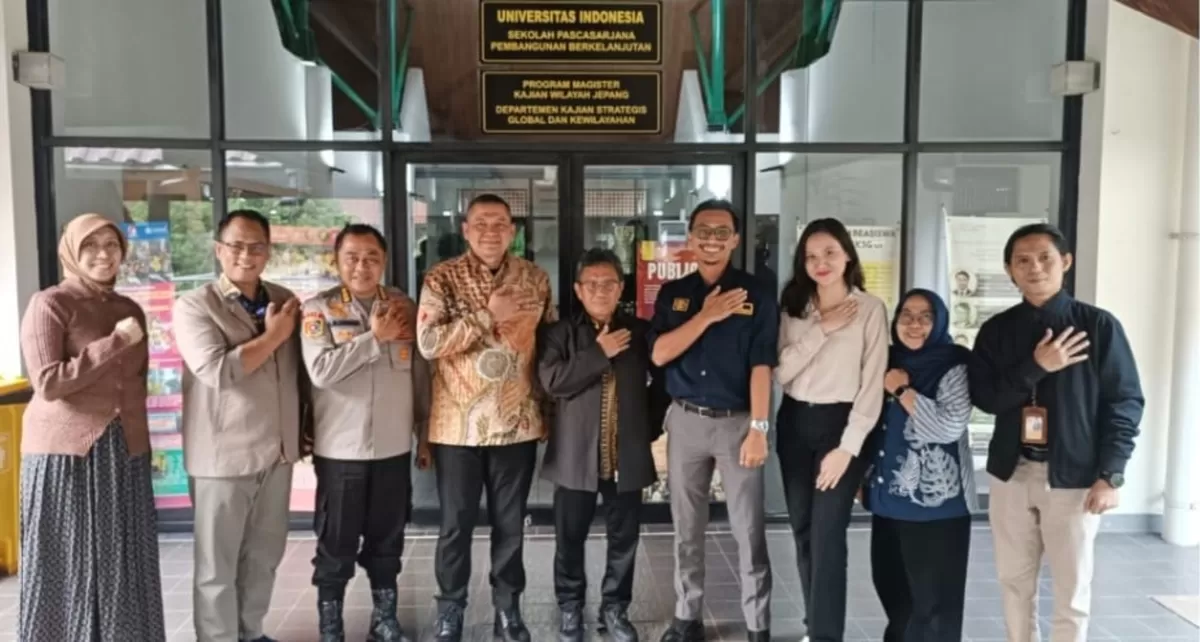Kunjungan DIKPI ke Universitas Indonesia terkait Asosiasi Perguruan Tinggi Kajian Ilmu Kepolisian Indonesia (APTKI) (Dok. Istimewa)