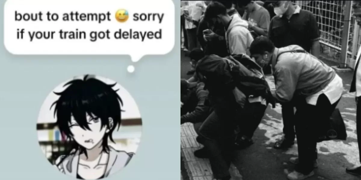 Menyoroti fakta memilukan di balik insiden kecelakaan siswi SMK yang tertemper kereta rel listrik (KRL) di Stasiun Jurangmangu, Tangerang Selatan (Instagram.com/@bushcoo)