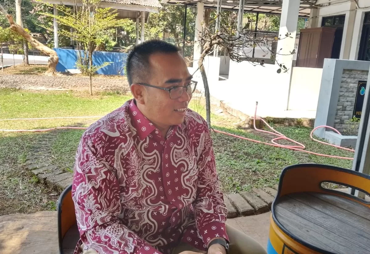 Direktur Utama Perumda Tirta Rangga Subang (TRS), Lukman Nurhakim, saat memberikan keterangan terkait penguatan jaringan air bersih di kawasan Pantura dan Pelabuhan Patimban, Subang (Dok. Istimewa)