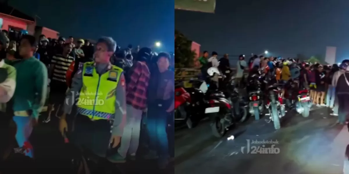 Menyoroti insiden kecelakaan maut yang terjadi di kawasan Flyover Kranji, Bekasi hingga viral di media sosial (Instagram.com/@jabodetabek24info)