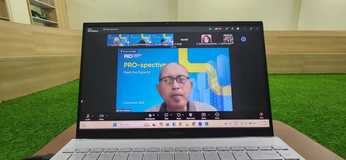 PRO-spective edisi #2 bersama Hari Setiawan dari JatimNetwork.com, KabarBaitullah.com, dan WarnaNusa.com (Dok. Promedia)