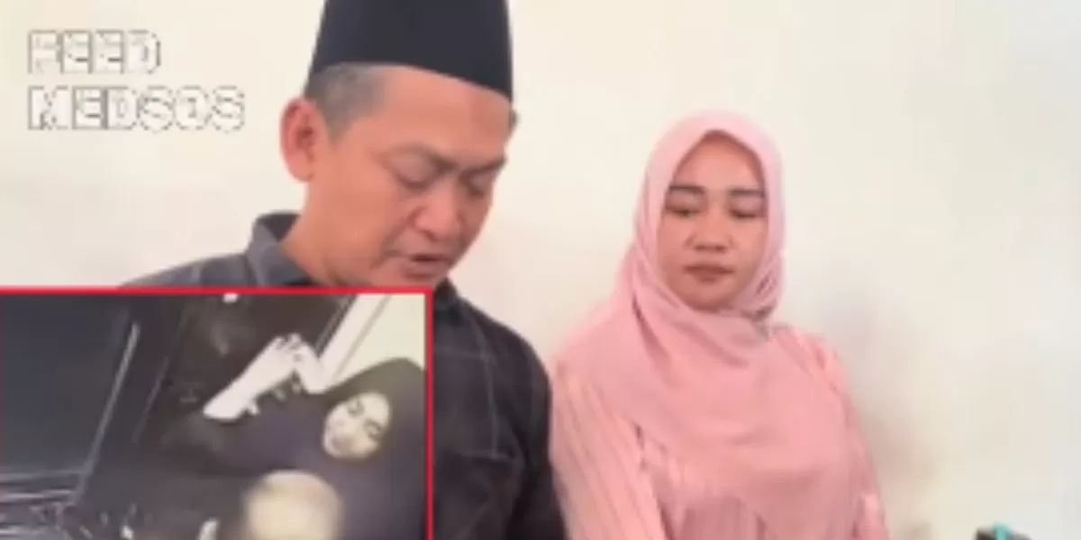 Menyoroti tanggapan suami Bu Kades di Tambun Selatan yang sempat viral terkait dugaan bermesraan dengan pria lain dalam lift (Instagram.com/@feedmedsos)