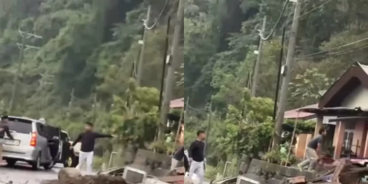 Menyoroti bencana tanah longsor yang terjadi di wilayah Aceh Tengah, rumah warga dan jembatan rusak hingga menelan korban jiwa (Instagram.com/@feedgramindo)