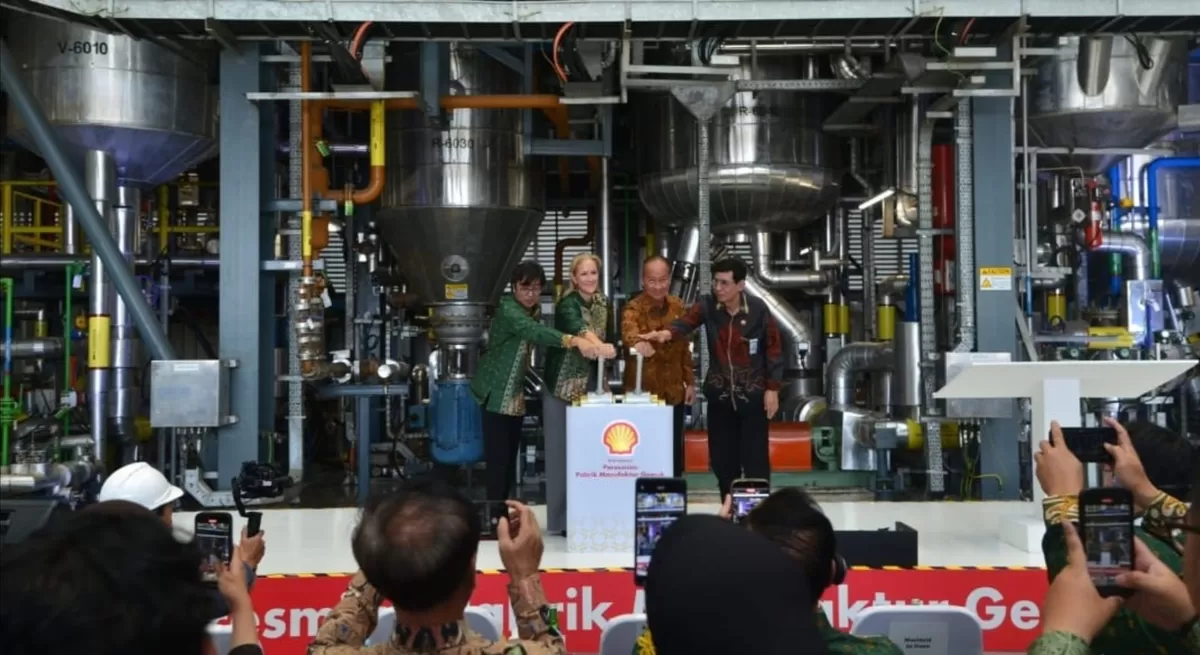 Peresmian Pabrik Manufaktur Gemuk Shell Indonesia di Marunda, Bekasi untuk mendukung kebutuhan berbagai sektor industri (Dok. Istimewa)