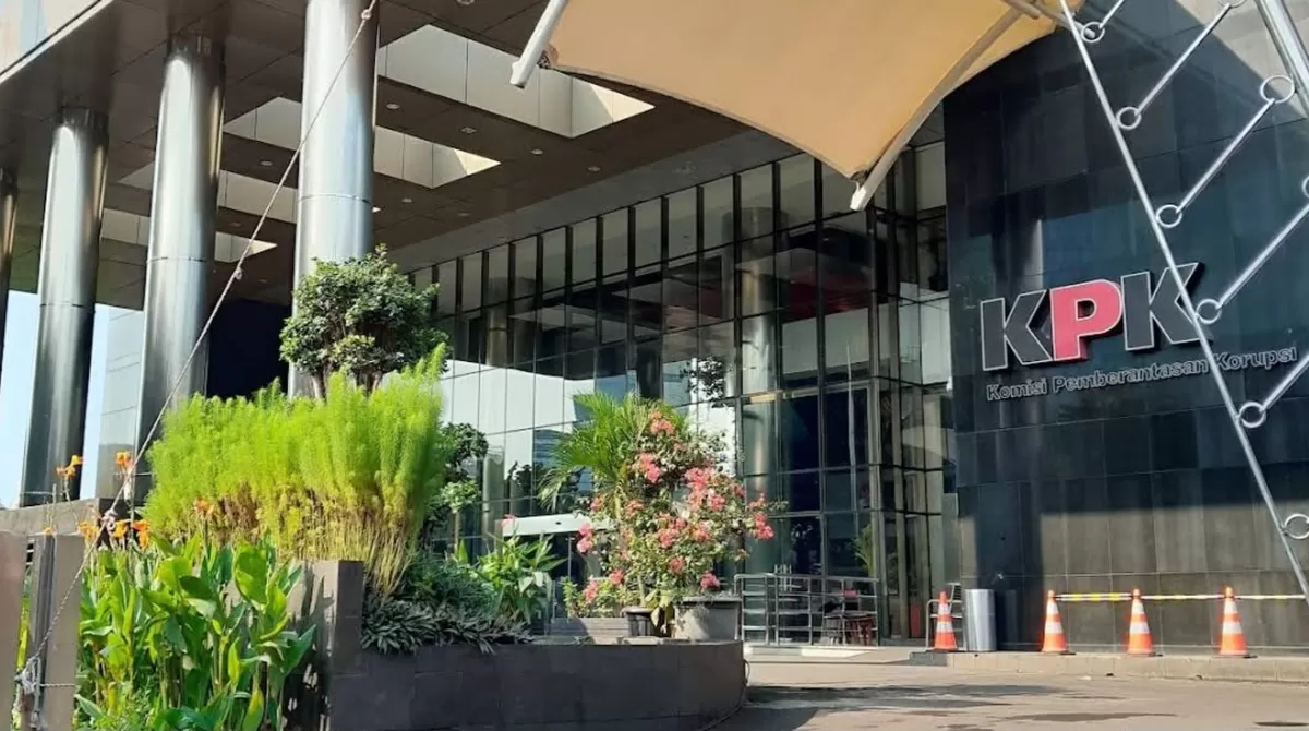 Gedung Merah Putih KPK di Jakarta menjadi lokasi pemeriksaan Ahmad Dedi alias Dedi Congor (Ig/@official.kpk)