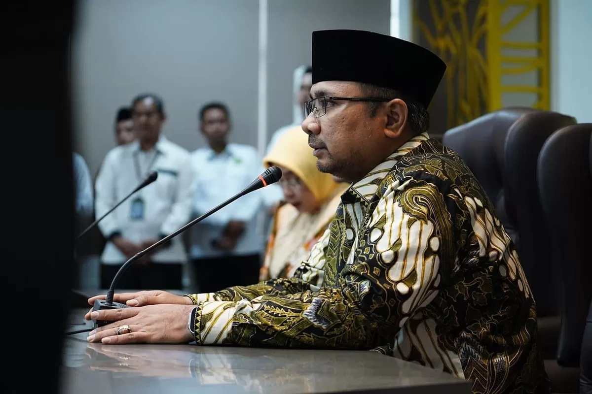 Mantan Menag Yaqut Cholil Qoumas jadi tersangka kasus korupsi kuota haji Kemenag yang ditetapkan KPK belum lama ini. (Instagram.com/@gusyaqut)