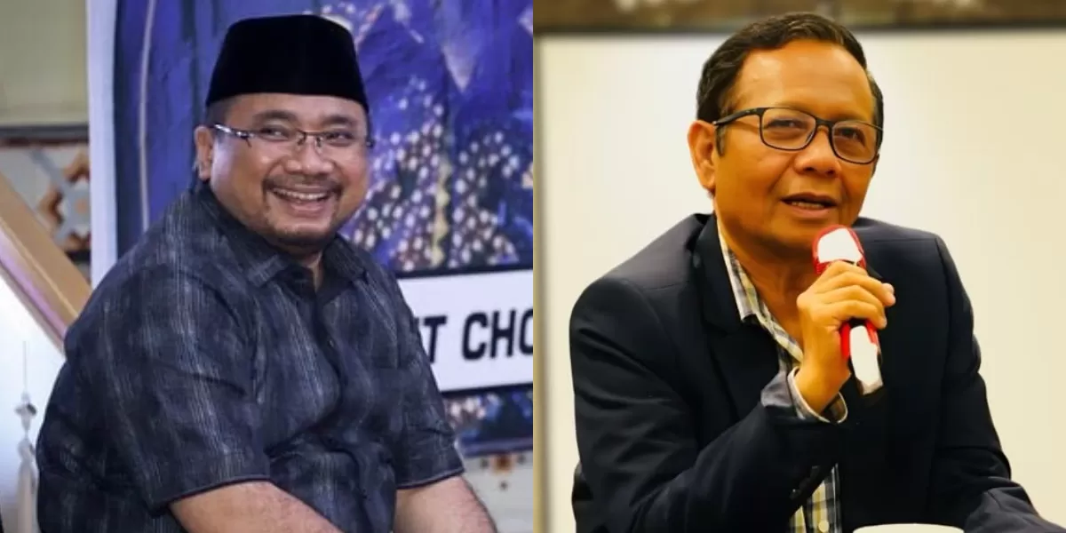 Eks Menko Polhukam Mahfud MD ungkap fakta lain saat Arab Saudi beri kuota haji tambahan di era Menag Yaqut Cholil Qoumas. (Kolase foto Instagram.com/@gusyaqut/@mohmahfudmd)
