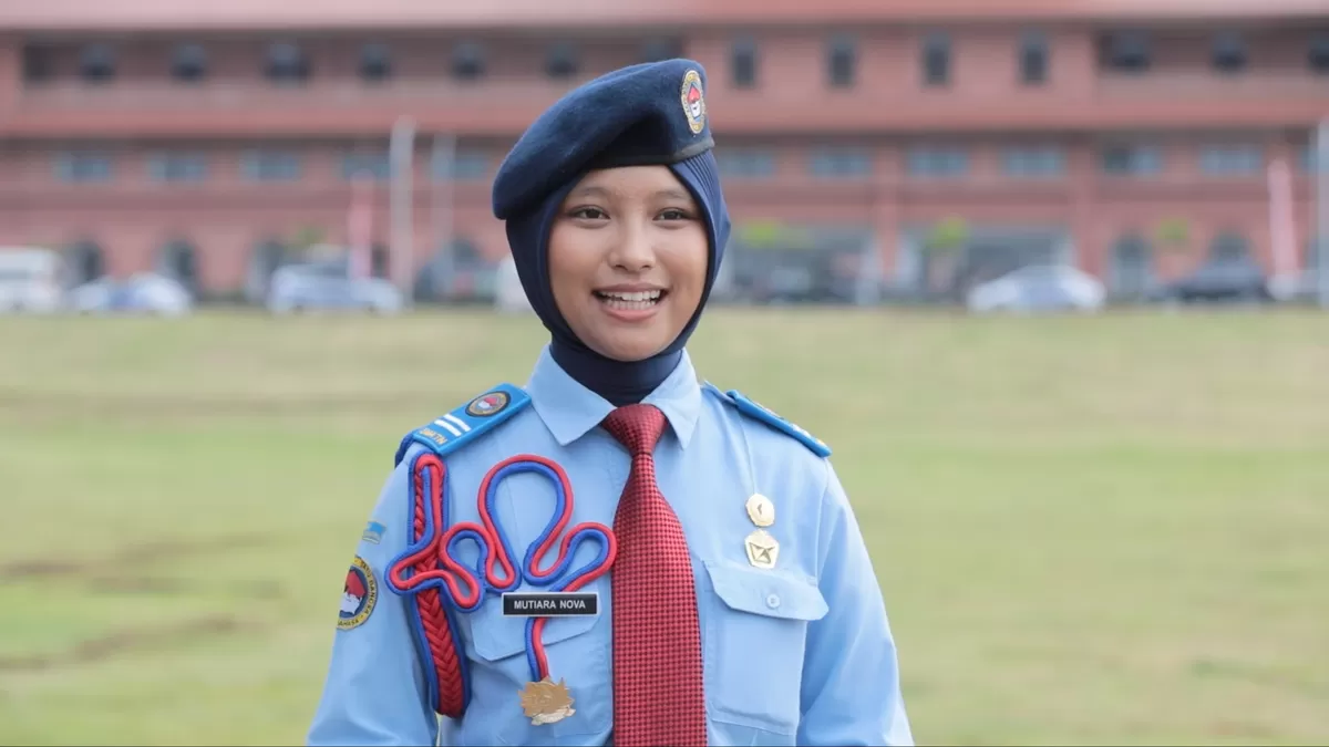 Mutiara Nova Dwiyanti, siswi kelas XI SMA Taruna Nusantara Kampus Malang, Jawa Timur (Dok. SMA Taruna Nusantara)