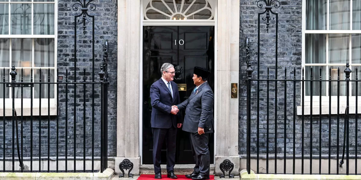 Presiden Prabowo Subianto dan Perdana Menteri Inggris Keir Starmer (Dok. Sekretariat Presiden)