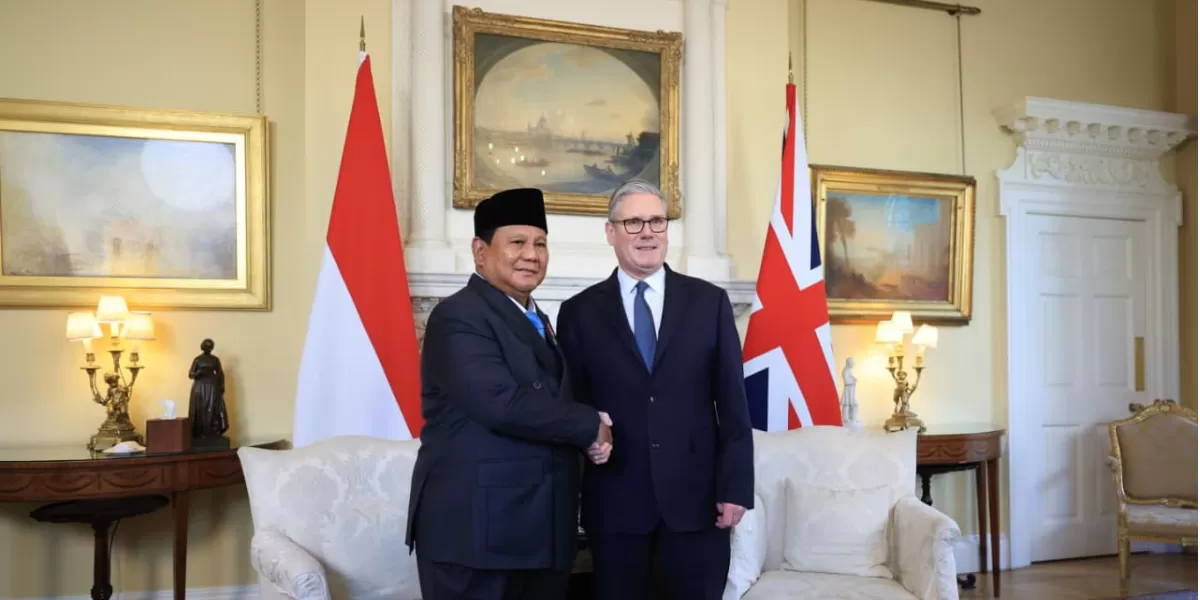 Presiden Republik Indonesia Prabowo Subianto dan Perdana Menteri Inggris, Yang Mulia Keir Starmer. (Dok. Sekretariat Presiden)