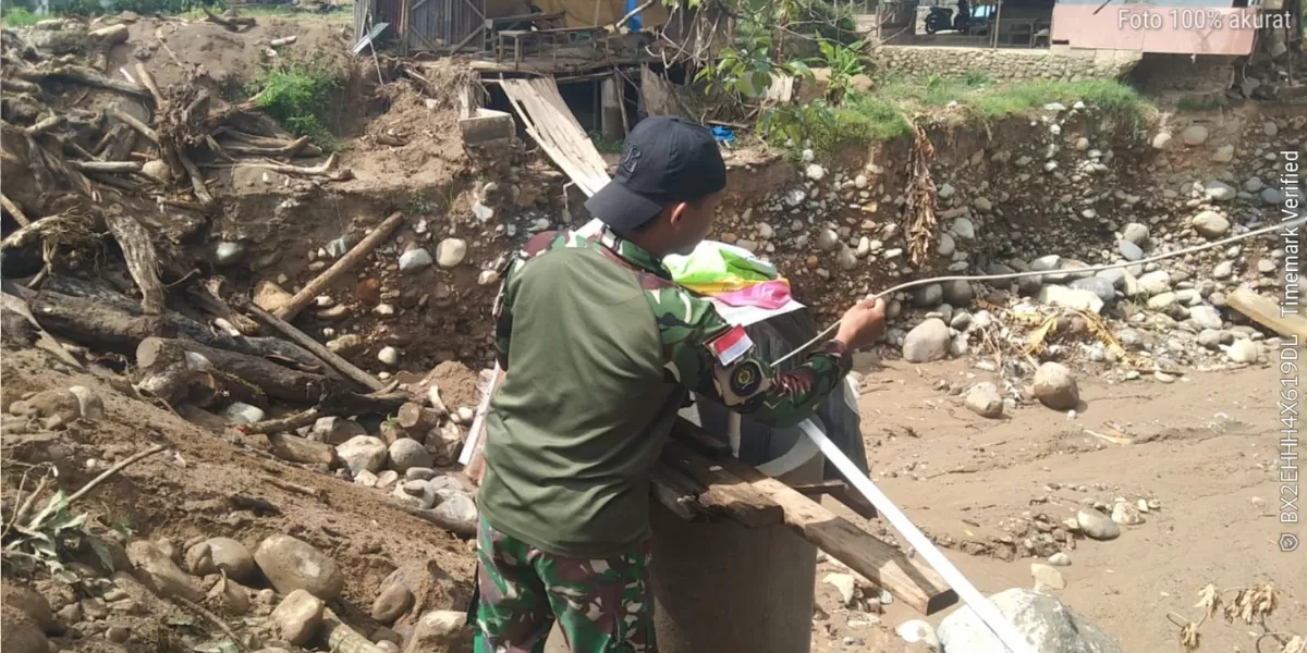 Sumur bor di Kota Padang. (Dok. TNI)