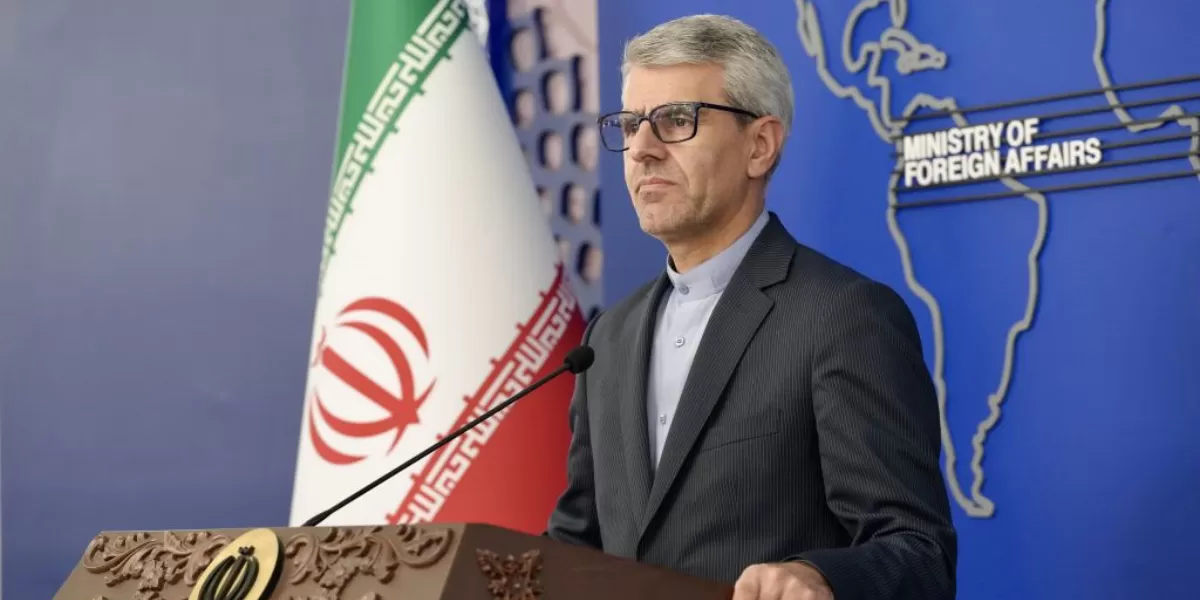 Juru Bicara Kemlu Iran Esmaeil Baqaei mengungkapkan bahwa Teheran sedang mempertimbangkan pembicaraan tak langsung dengan AS. (X.com/@IRIMFA_EN)