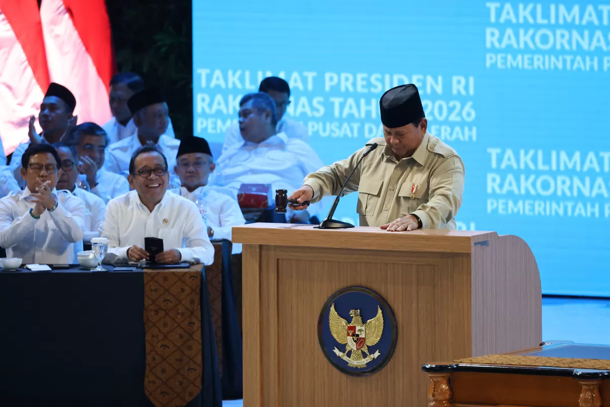 Prabowo menyatakan mimpinya bahwa seluruh rakyat berpenghidupan dengan baik. (Dok. Sekretariat Presiden)