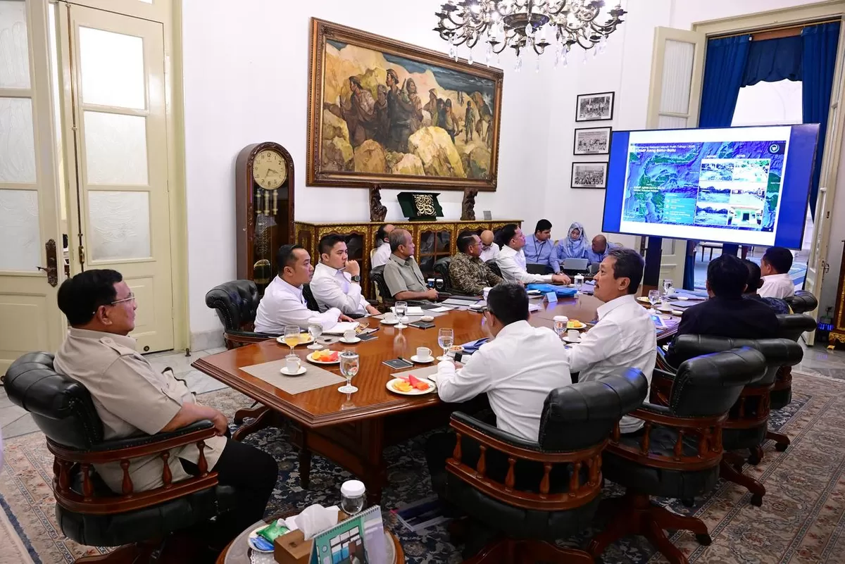 Budiman Sudjatmiko usulkan integrasi berbagai program strategis ekonomi kerakyatan. (Muchlis Jr-Biro Pers Sekretariat Presiden)