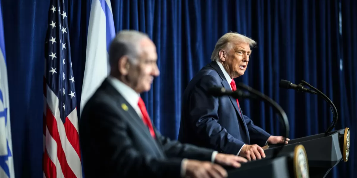 Presiden AS Donald Trump belum lama ini kritik Netanyahu, ancam lanjut serang Iran jika kesepakatan nuklir gagal. (whitehouse.gov)
