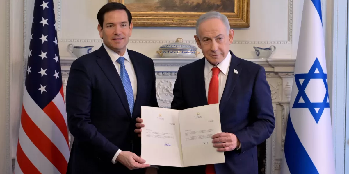 Israel penjajah resmi bergabung dengan Dewan Perdamaian Gaza yang digagas oleh Presiden AS Donald Trump belum lama ini. (X.com/@IsraeliPM)