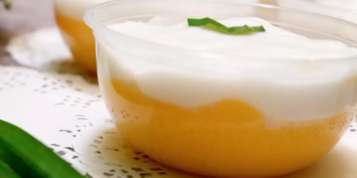 Berikut resep takjil talam labu lumer yang populer jadi salah satu menu wajib buka puasa Ramadan, mudah dibuat. (Tangkapan layar YouTube Nisa's Kitchen)