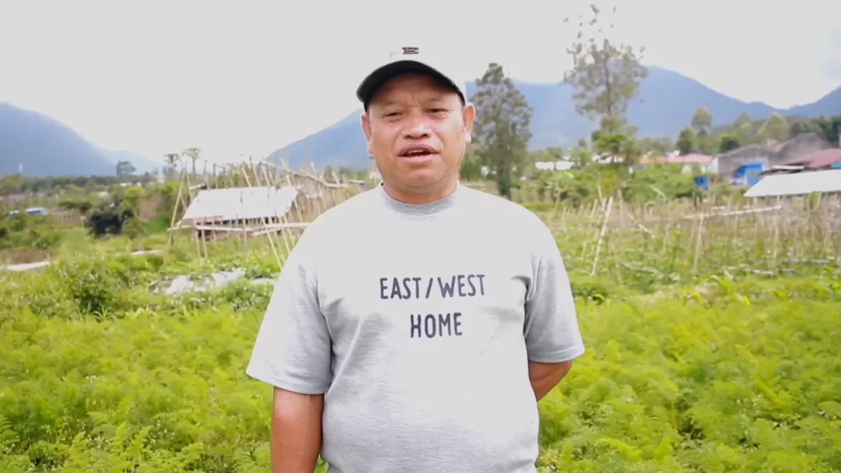 Petani Manggarai, NTT, Anselmus Deok (Dok. Promedia)