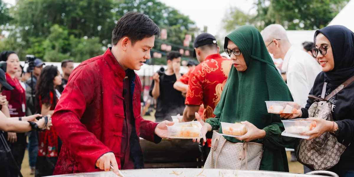 Ketupat Cap Go Meh dari Bobon Santoso. (Dok. Promedia)