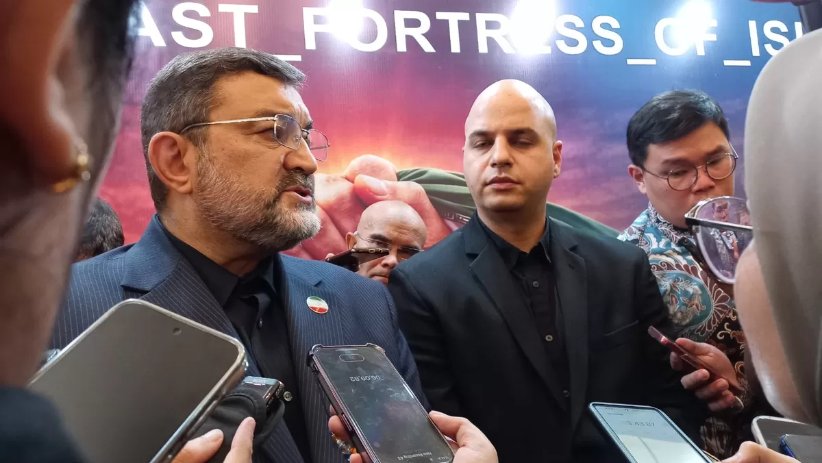 Dubes Iran untuk Indonesia, Mohammad Boroujerdi apresiasi upaya Indonesia mediasi, namun Teheran tak akan negosiasi dengan AS saat ini. (Dokumentasi SenayanPost.com)
