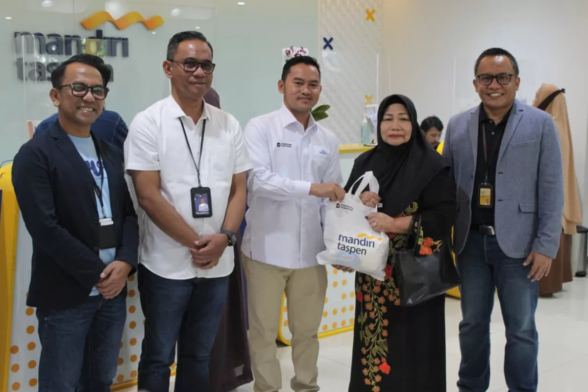 Taspen salurkan THR kepada 3.2 Juta pensiunan ASN. (Dok. Promedia)