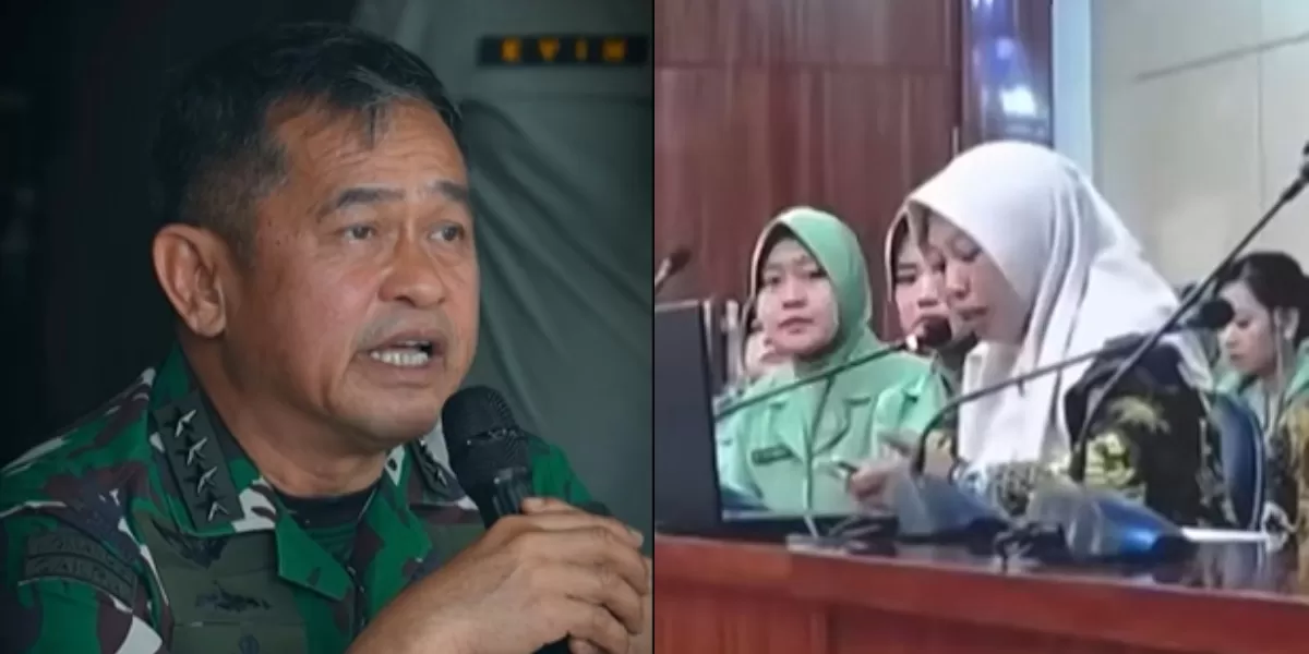 Kasad Jenderal TNI, Maruli Simanjuntak menyerahkan bantuan rumah non dinas ke ahli waris prajurit gugur serta prajurit penyandang cacat di Mabes TNI AD, Jakarta, pada Rabu, (4/3/26). (Dok. TNI AD)