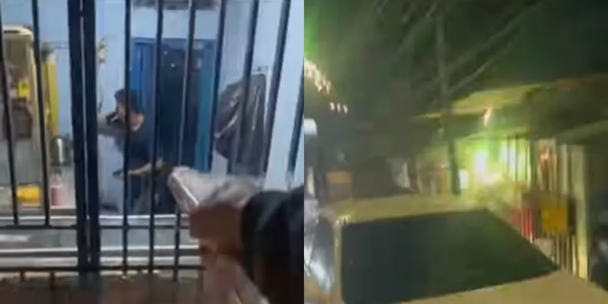 Insiden penembakan terhadap sejumlah toko yang diduga jual obat keras di kawasan Jakarta Timur hingga viral di media sosial (Instagram.com/@infocibubur)