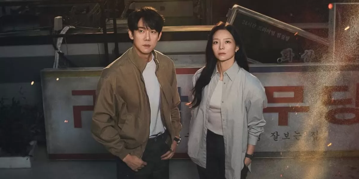 Berikut teaser drakor Phantom Lawyer yang dibintangi oleh Yoo Yeon Seok dan Esom di mana Shin I Rang kerasukan banyak hantu. (Instagram.com/@sbsdrama.official)