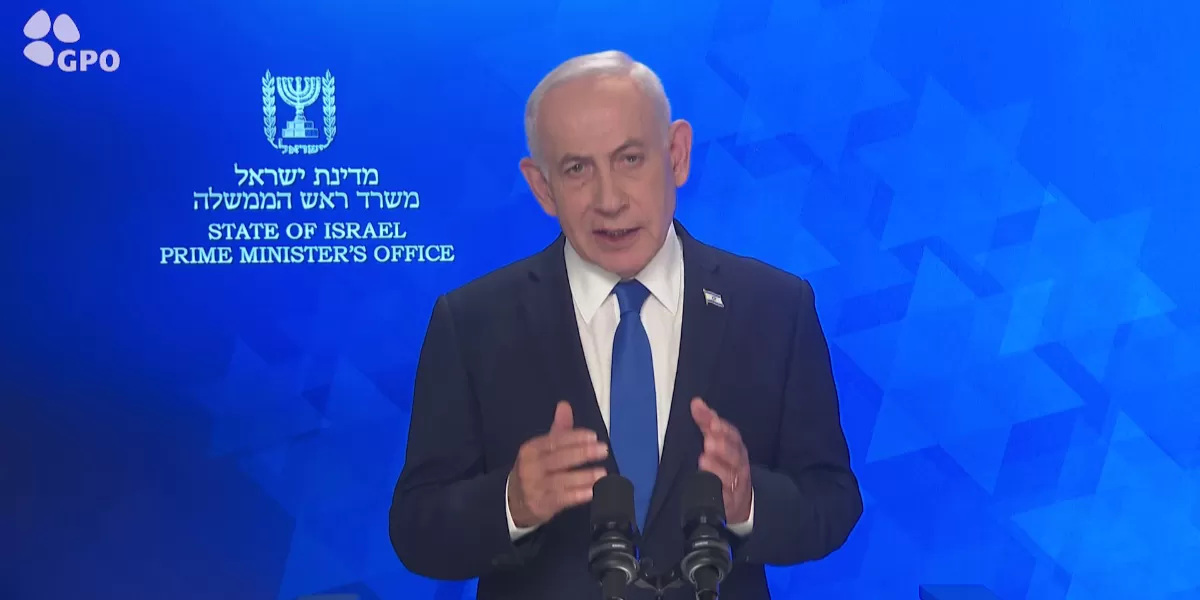 PM Benjamin Netanyahu sebut Israel ingin rakyat Iran menggulingkan rezim Teheran yang saat ini dipimpin Ayatollah Mojtaba Khamenei. (X.com/@IsraeliPM)