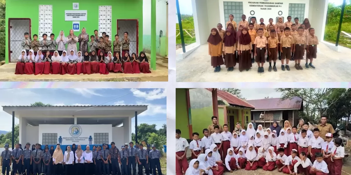 Pemerintah perbaiki 454 toilet dan 478 sekolah di berbagai wilayah. (Press Release Bakom RI)