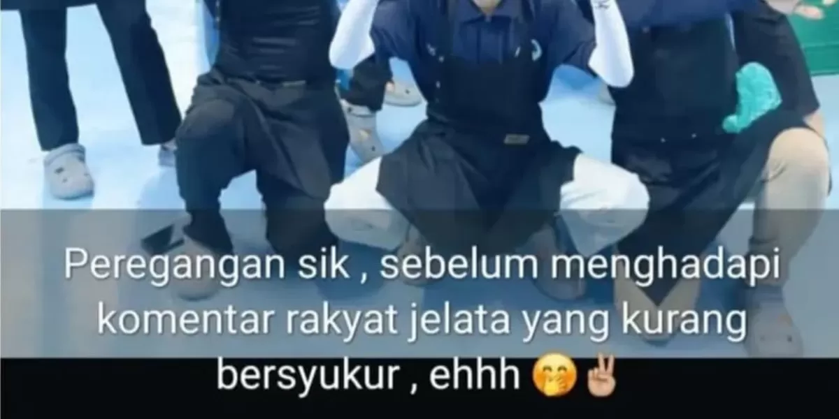 Viral unggahan status WA salah satu petugas SPPG di Purbalingga, Jawa Tengah. (Instagram/info_purbalingga)