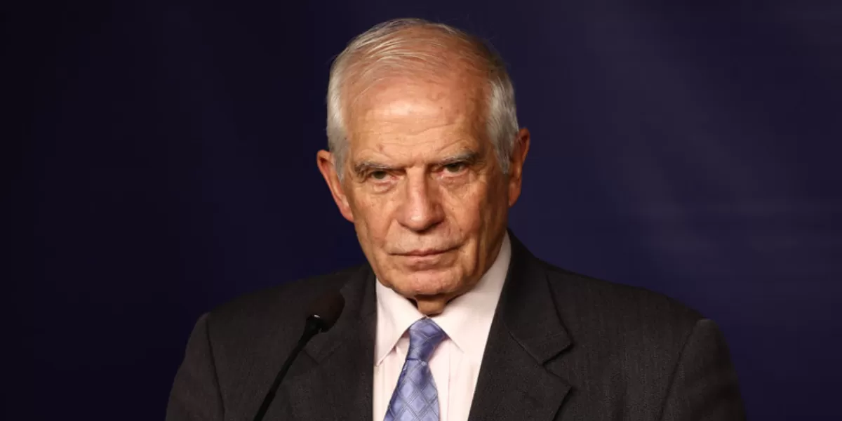 Mantan Perwakilan Tinggi Uni Eropa untuk Urusan Luar Negeri Josep Borrell. (Jakub Porzycki/NurPhoto via Getty Images)