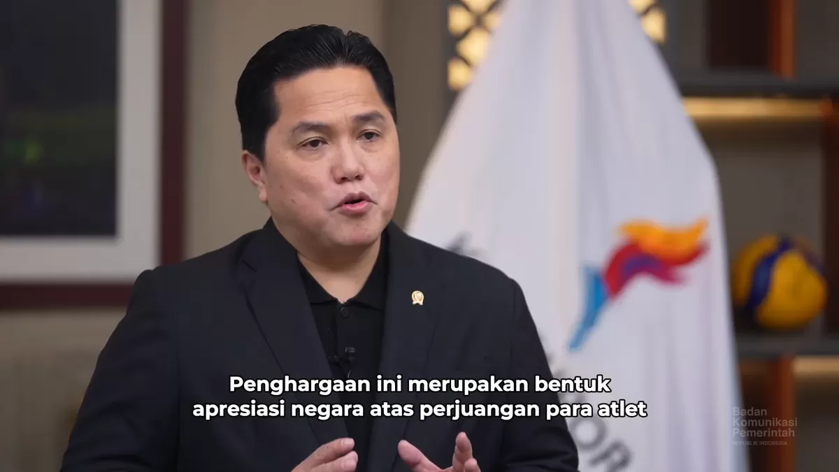 Menteri Pemuda dan Olahraga Erick Thohir. (Press Release Bakom RI)