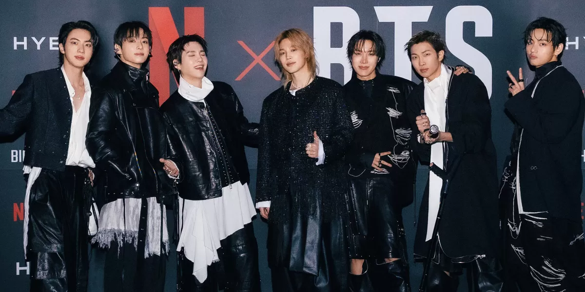 BTS tampil dalam acara comeback spesial di Netflix hingga raih 18,4 juta penonton dalam 24 jam pertama. (X.com/@netflix)