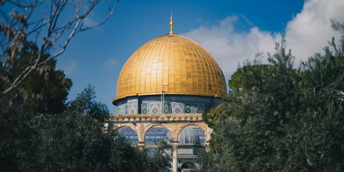 Ilustrasi, Israel penjajah belum lama ini mengumumkan perpanjangan penutupan Masjid Al Aqsa bagi warga Palestina. (Unsplash.com/Levy Meir Clancy)