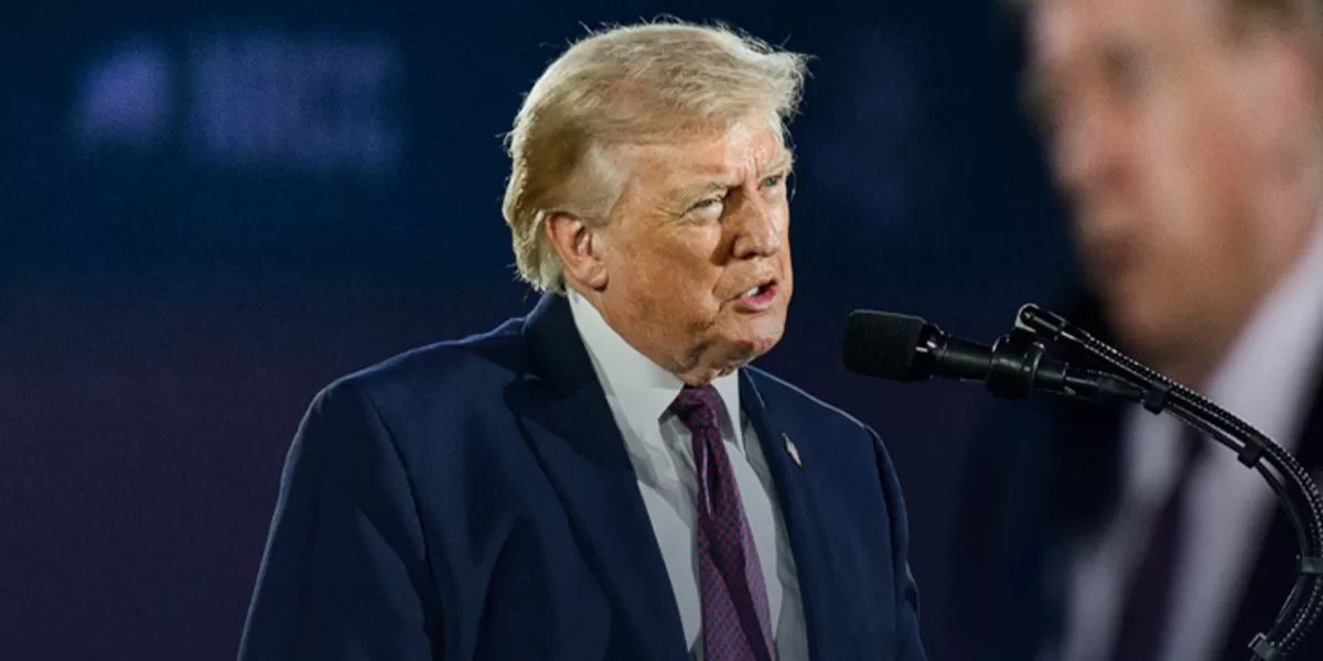Presiden AS Donald Trump mengklaim nota kesepakatan dengan Iran hampir rampung namun tetap ancam pertahankan blokade. (X.com/@WhiteHouse)