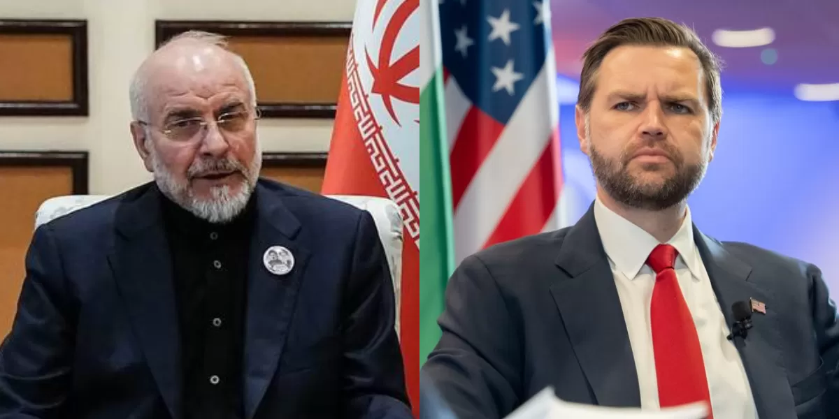 AS dan Iran bertemu dalam perundingan damai di Islamabad yang dimediasi oleh Pakistan belum lama ini. (Kolase foto X.com/@Iran_GOV/@VP)