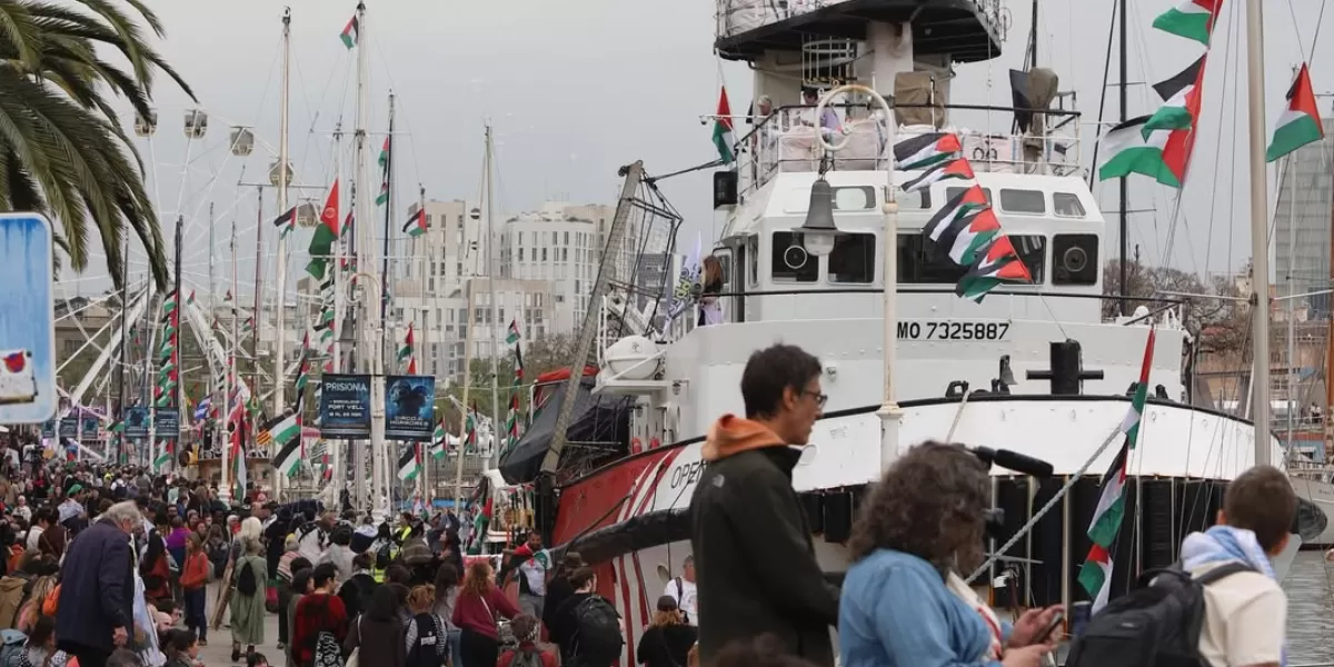 Armada Global Sumud Flotilla kembali lakukan misi kemanusiaan untuk menembus blokade Gaza yang dilakukan Israel. (Instagram.com/@globalsumudflotilla)