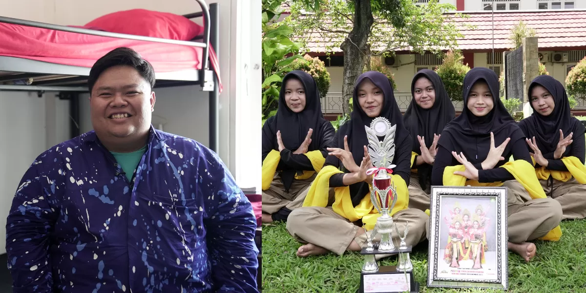 Siswa Sekolah Rakyat SRMA 13 Bekasi. (Press Release Badan Komunikasi Pemerintah (Bakom) RI)
