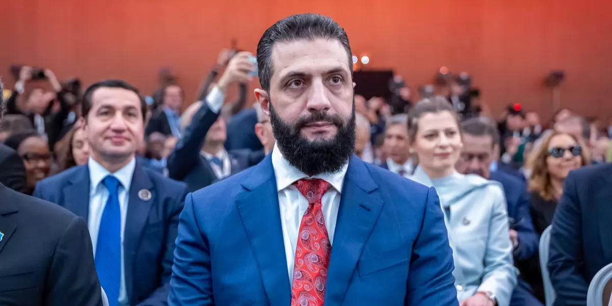 Suriah di bawah Presiden Ahmad Al Sharaa dikabarkan buka peluang normalisasi dengan Israel penjajah. (t.me/SyPresidency)