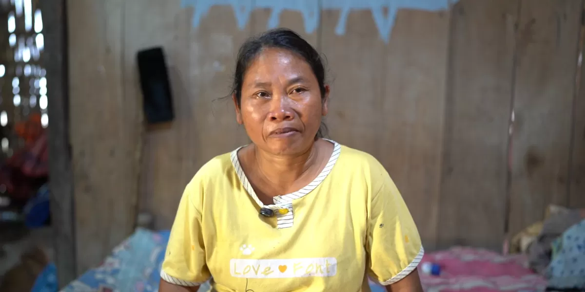 Punijah (45), seorang buruh tani serabutan. (Press Release Badan Komunikasi Pemerintah (Bakom) RI)