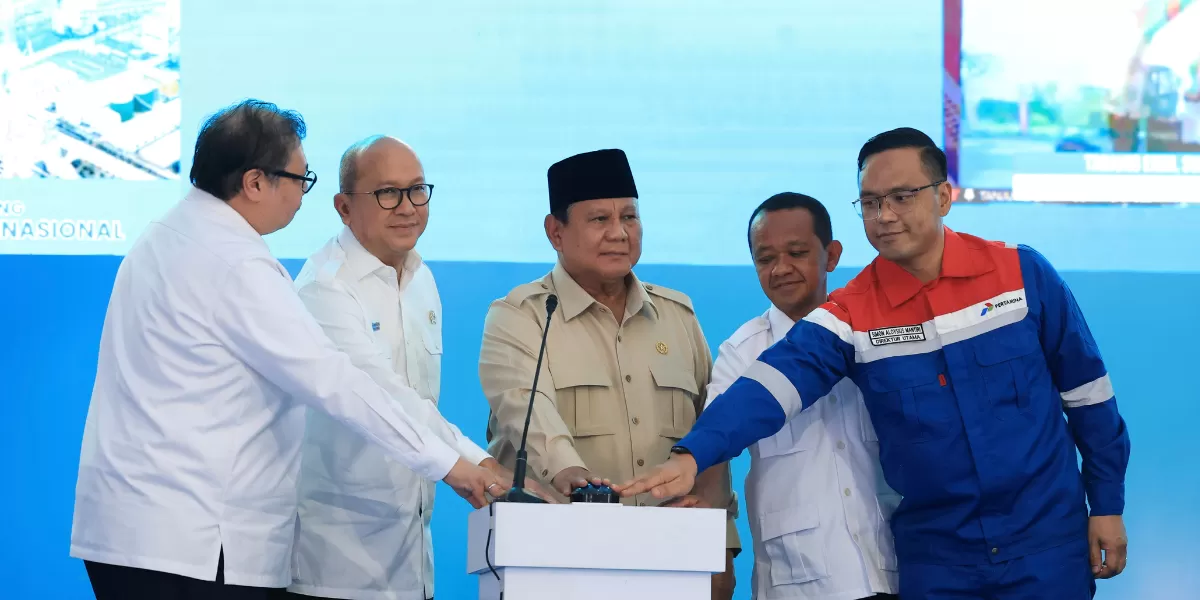Prabowo Subianto resmikan pembangunan 13 Proyek Hilirisasi Nasional Fase II. (Dok. Promedia)