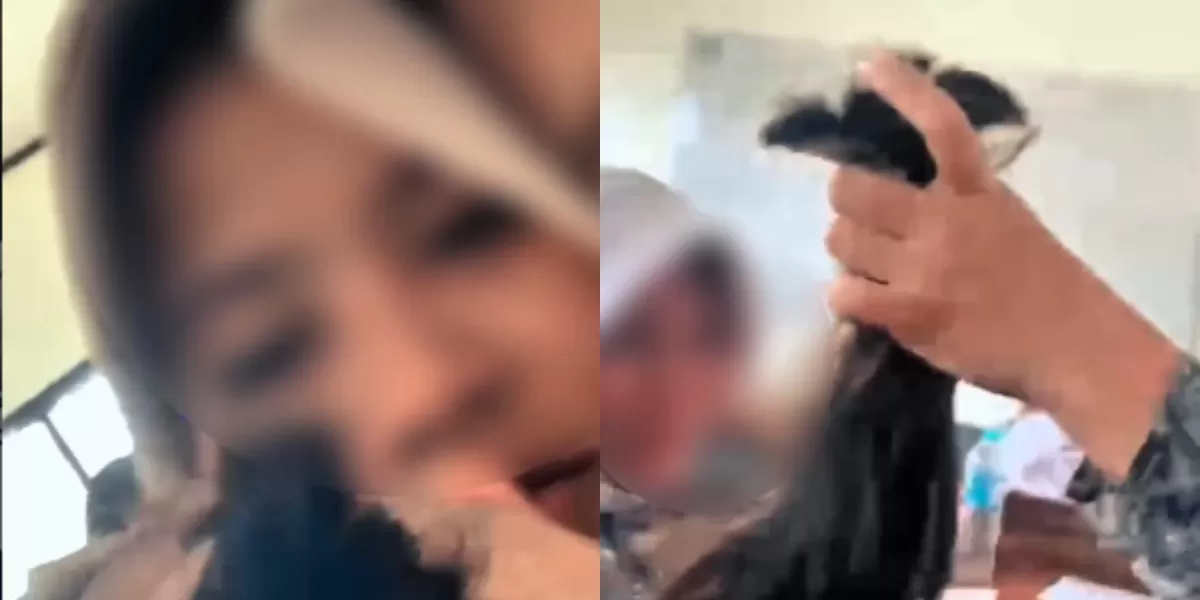 Kasus dugaan razia rambut secara paksa terhadap belasan siswi oleh oknum Guru BK di SMK Garut, Jawa Barat (Instagram.com/@sekitargarut)