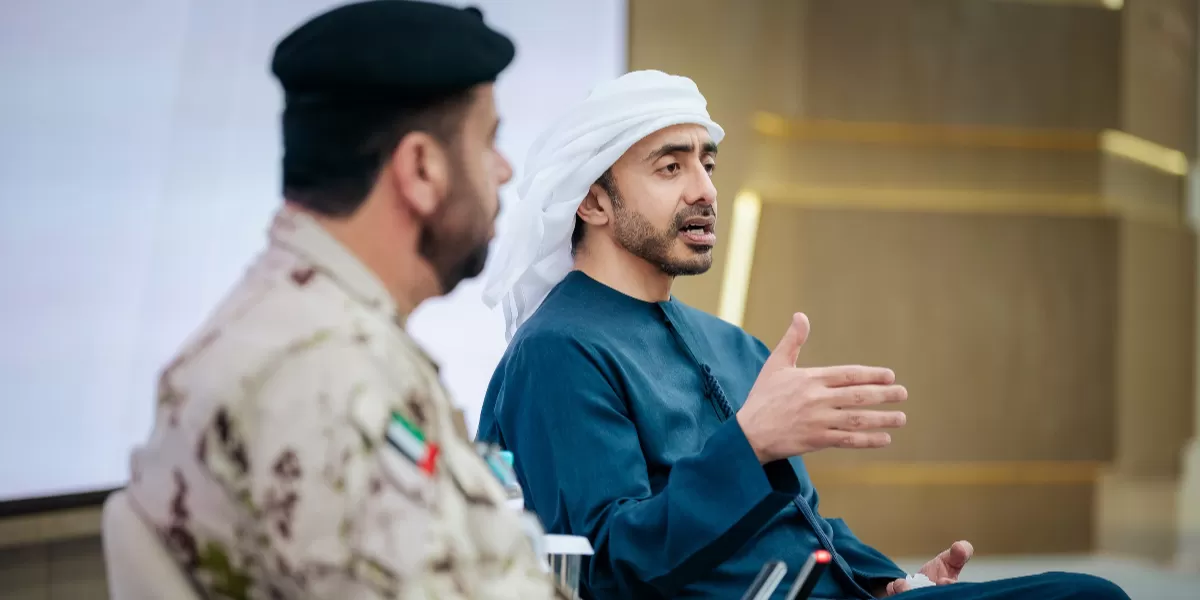 UEA sumbang Rp1,7 triliun ke BoP untuk melatih polisi di Gaza dalam upaya perdamaian yang diusulkan AS. (X.com/@OFMUAE)