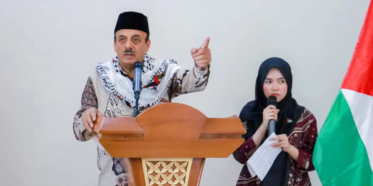Kedubes Palestina di Jakarta mengecam keras penculikan aktivis dan jurnalis asal Indonesia yang terdaftar dalam Global Sumud Flotilla. (Instagram.com/@palestineembassy_id)
