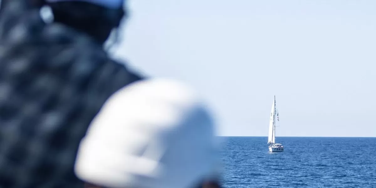 Setidaknya 5 WNI ditangkap Israel penjajah di Laut Mediterania yang tergabung dalam Global Sumud Flotilla. (Instagram.com/@globalsumudflotilla)