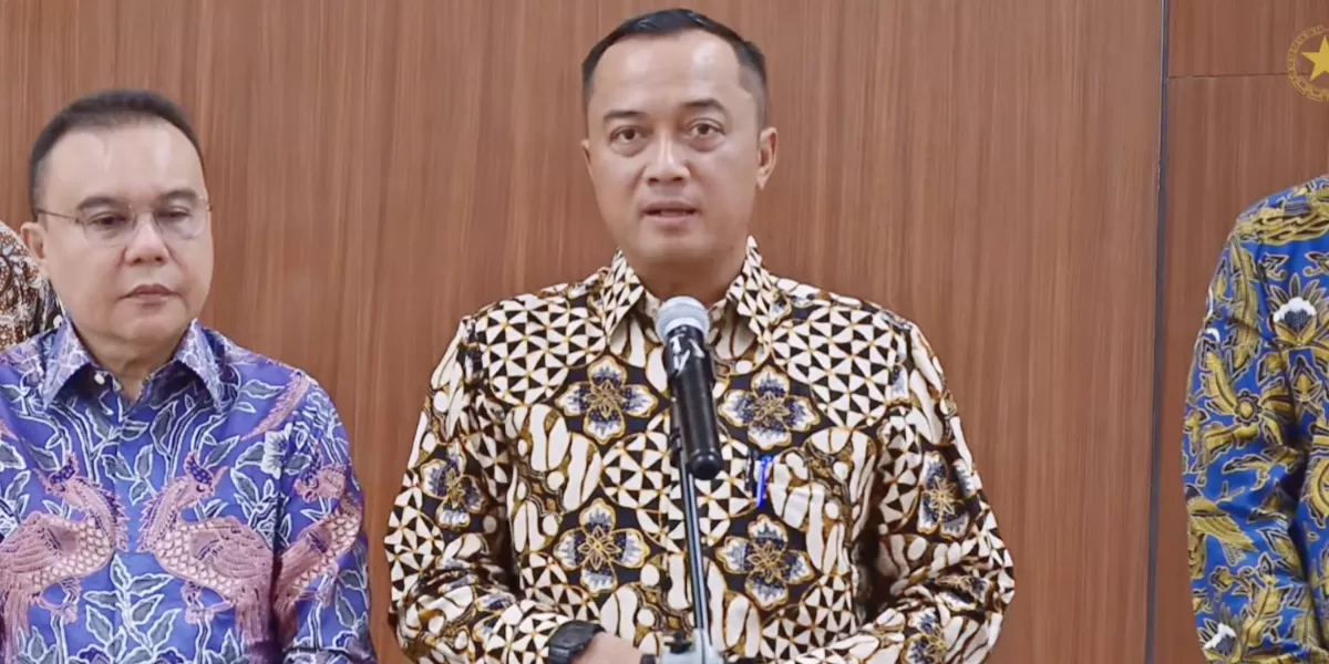 Mensesneg Prasetyo Hadi menegaskan pemerintah saat ini terus mendorong percepatan program ekonomi riil. (Tangkapan layar YouTube Kementerian Sekretariat Negara RI)